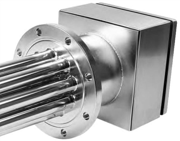 Electrical flange heaters